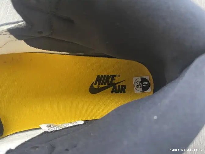 Kick Theory Yellow 555088-711 OG High 1 Air Toe Jordan 0603